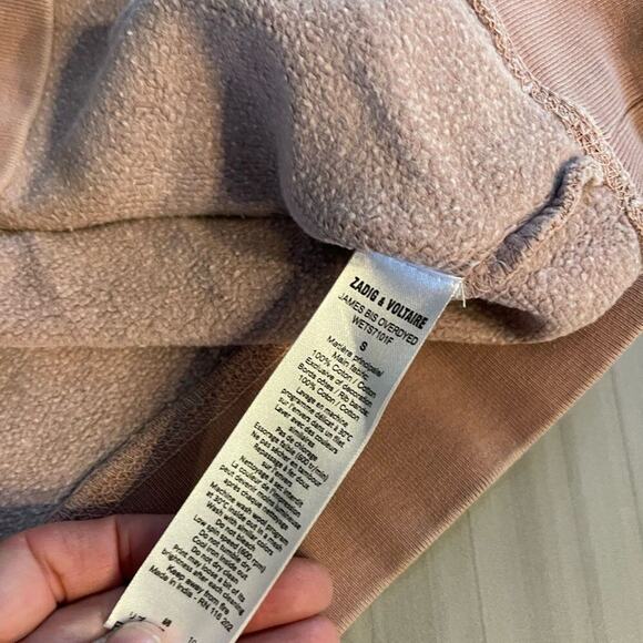 Zadig & Voltaire James Bis Overdye Sweatshirt. - Picture 5 of 5